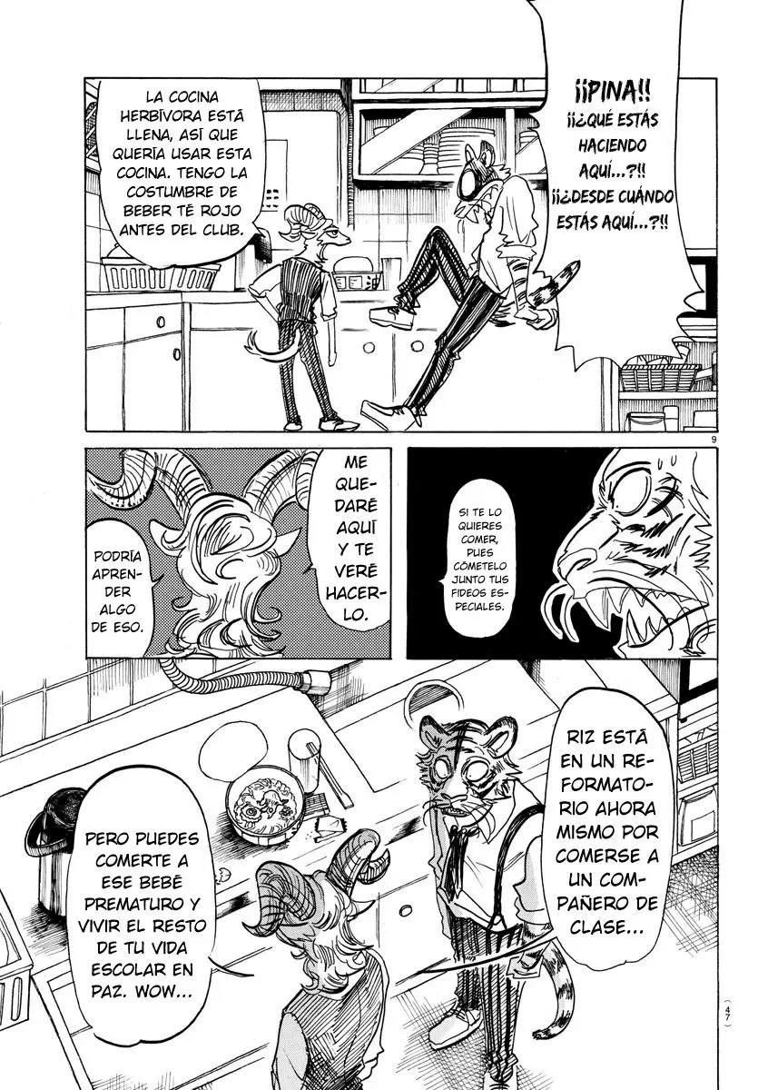 Beastars capítulo 155 página 11