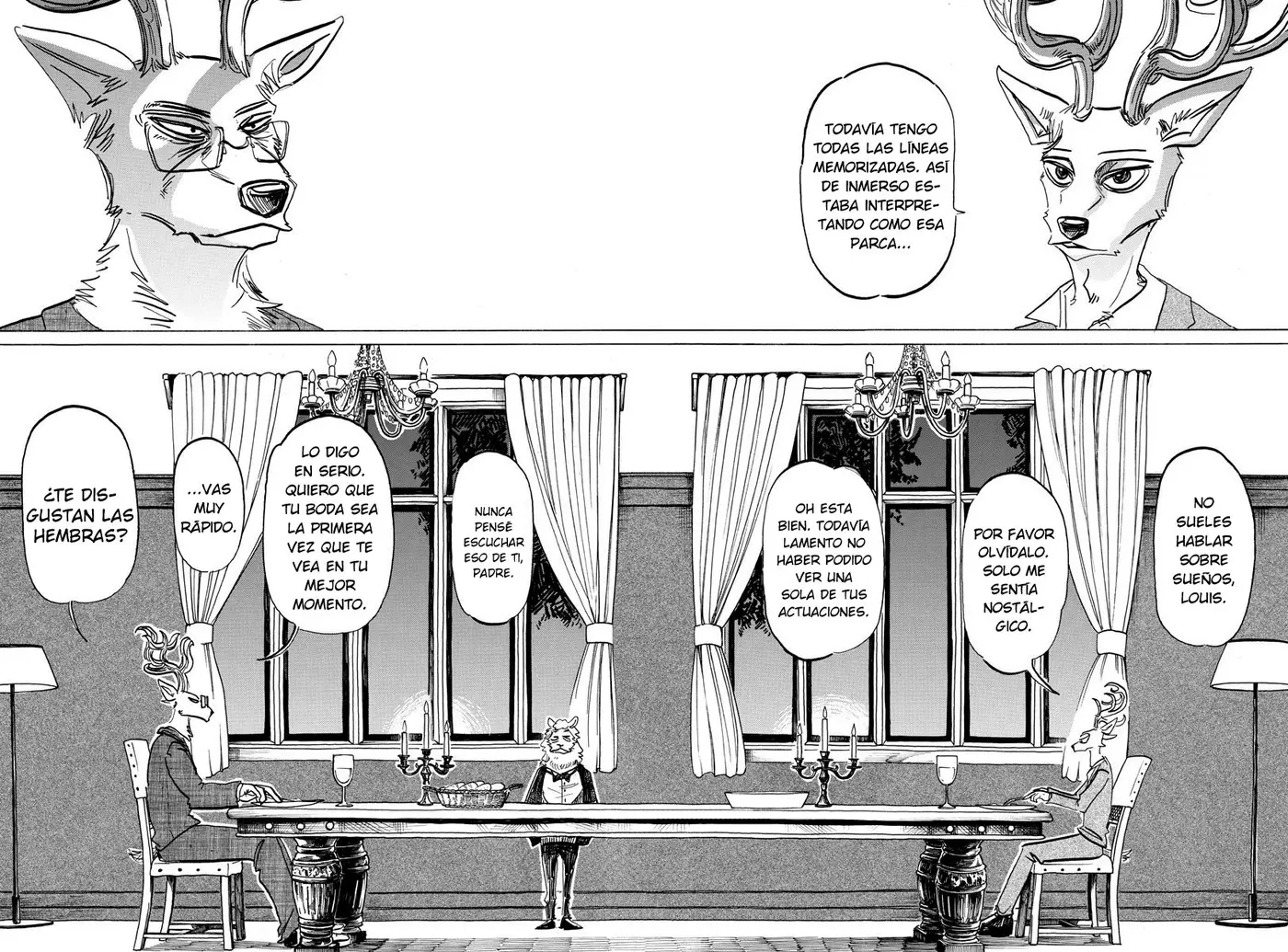 Beastars capítulo 157 página 5