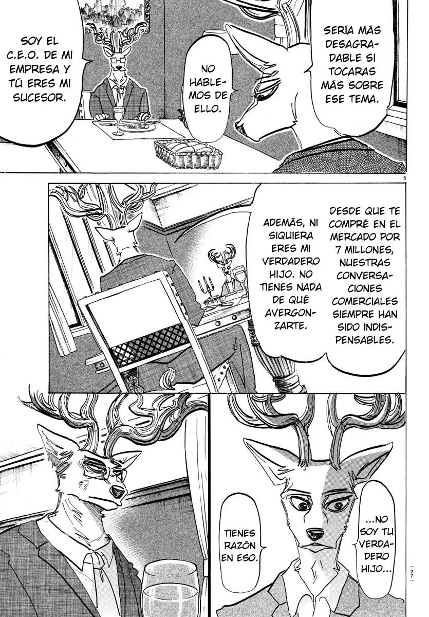 Beastars capítulo 157 página 7