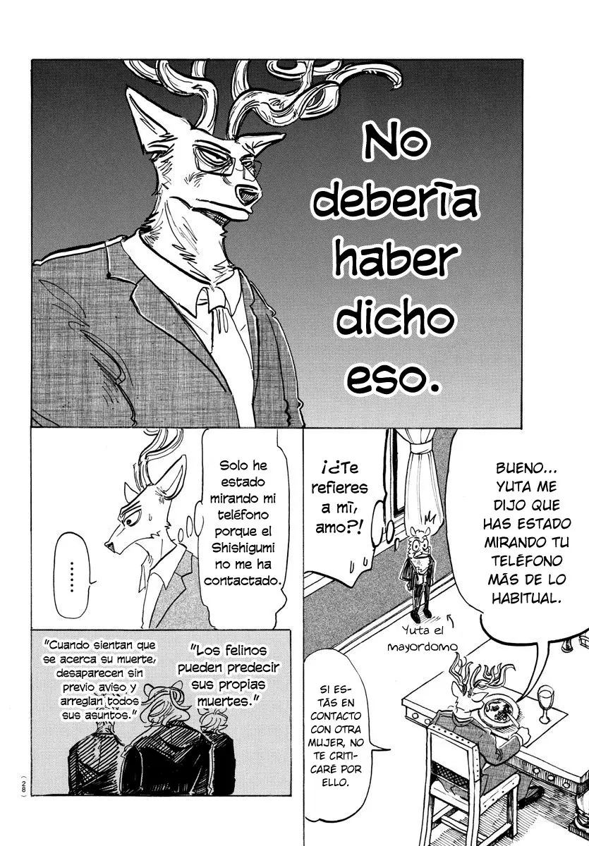 Beastars capítulo 157 página 8