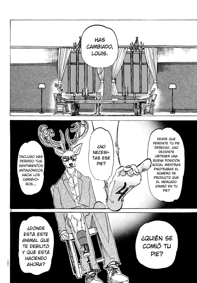 Beastars capítulo 157 página 10