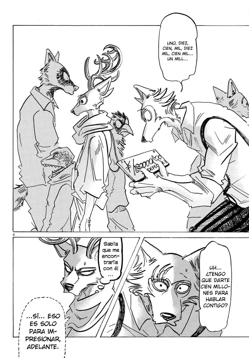 Beastars capítulo 158 página 9
