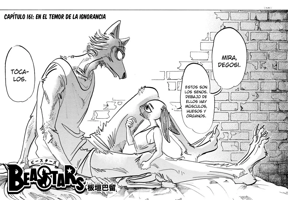 Beastars capítulo 161 página 3
