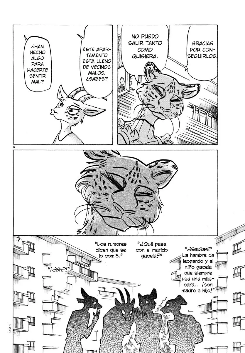 Beastars capítulo 162 página 8