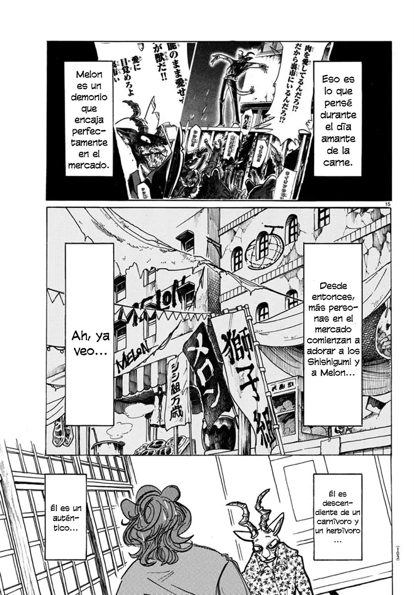 Beastars capítulo 163 página 17