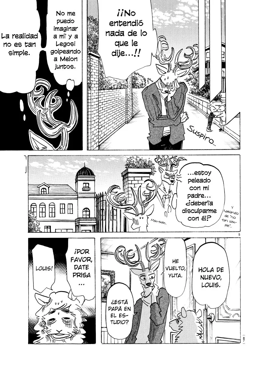 Beastars capítulo 165 página 7