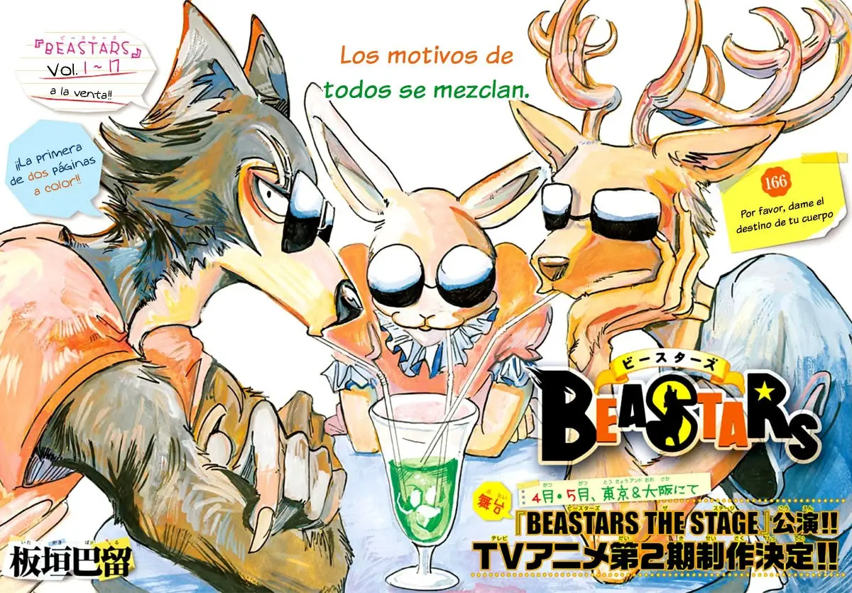Beastars capítulo 166 página 3