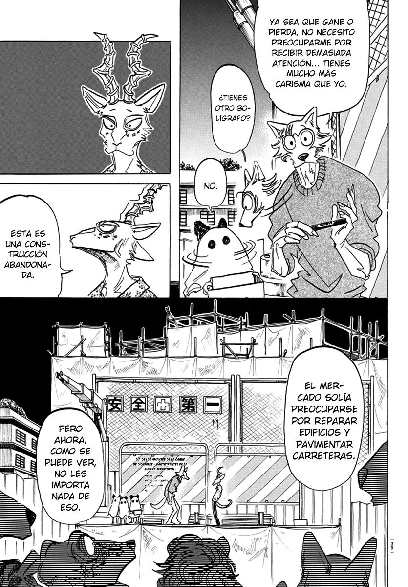 Beastars capítulo 167 página 15