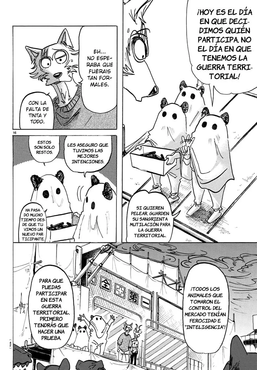 Beastars capítulo 167 página 18