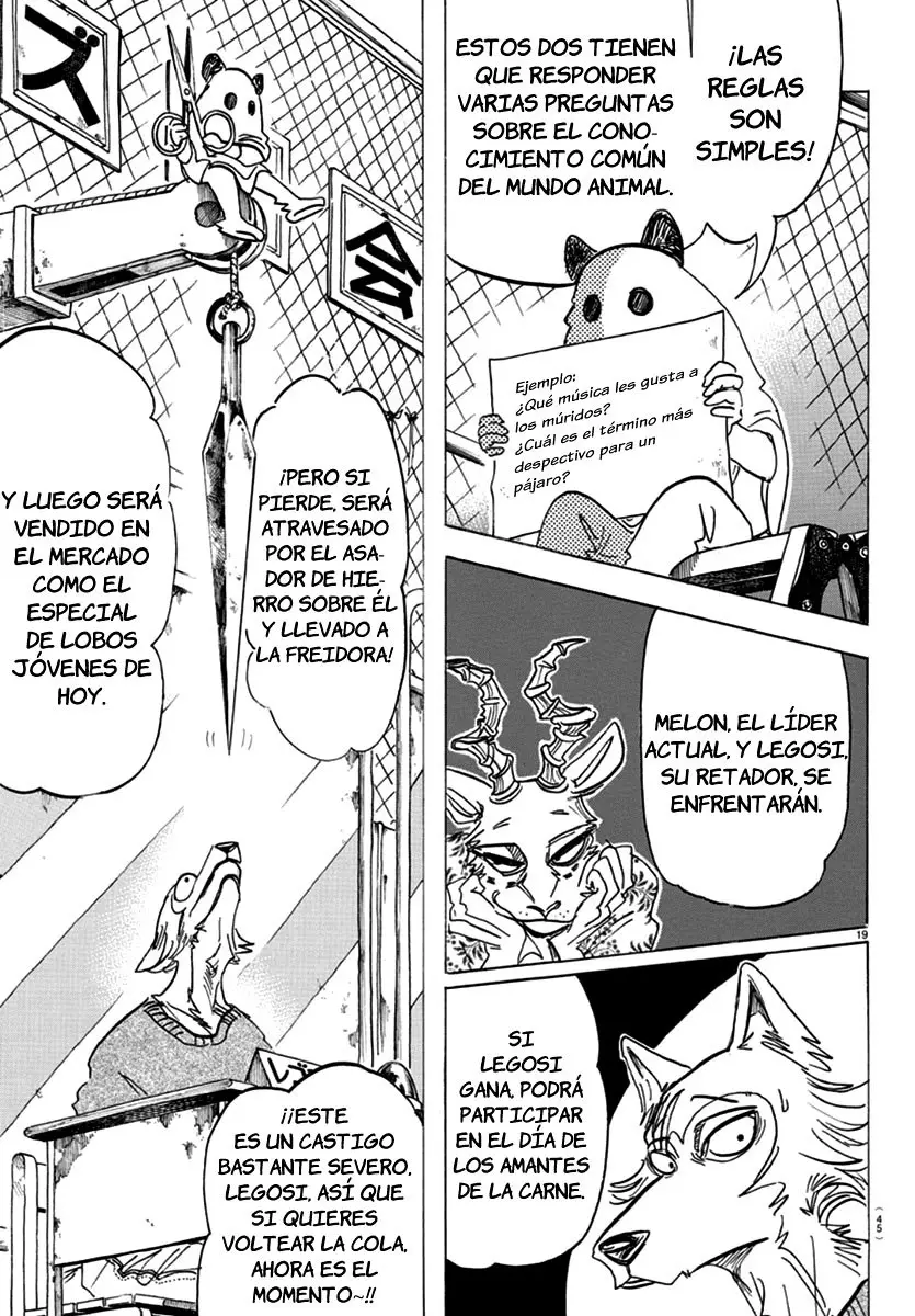 Beastars capítulo 167 página 21