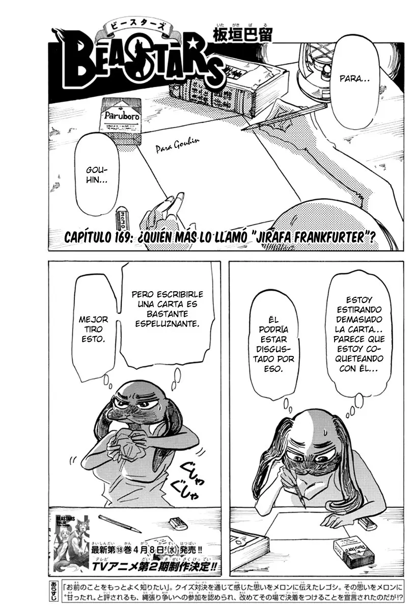Beastars capítulo 169 página 4