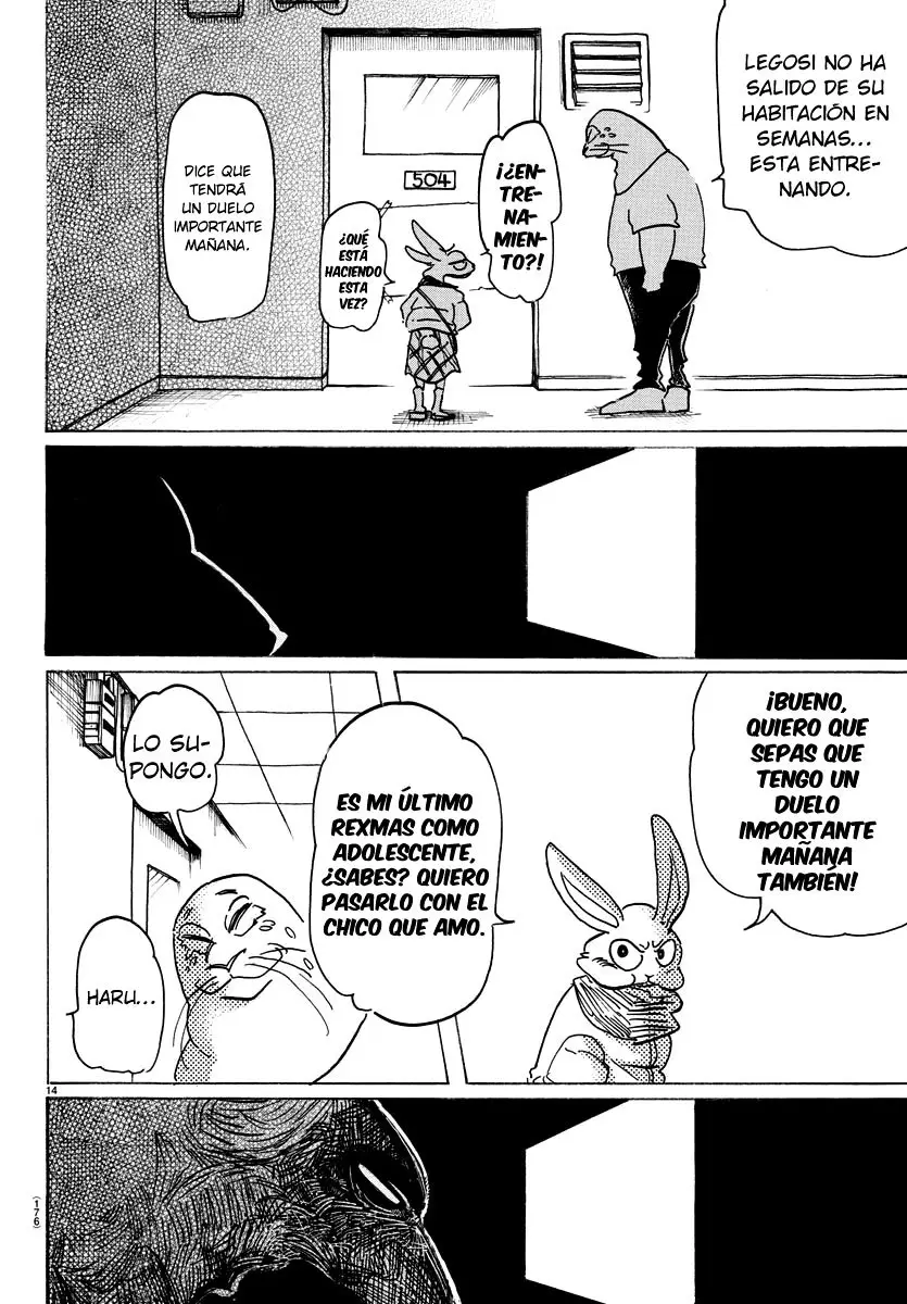 Beastars capítulo 172 página 17