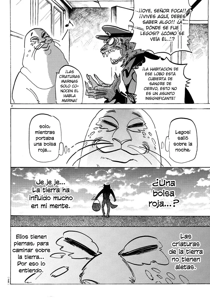 Beastars capítulo 174 página 6