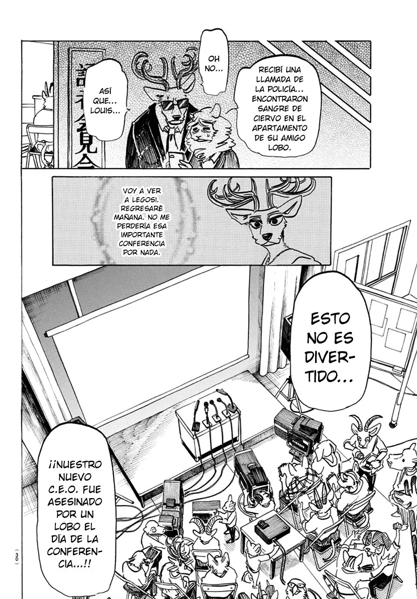 Beastars capítulo 174 página 8