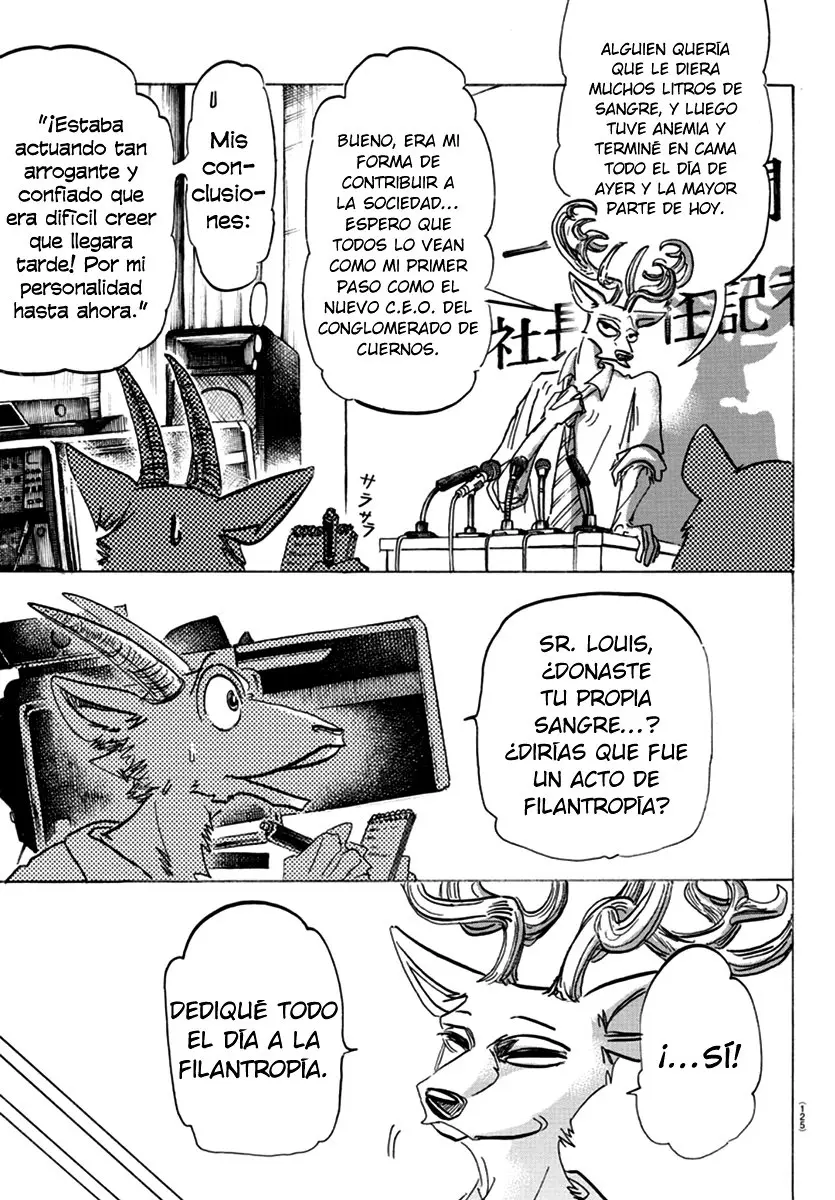Beastars capítulo 175 página 5