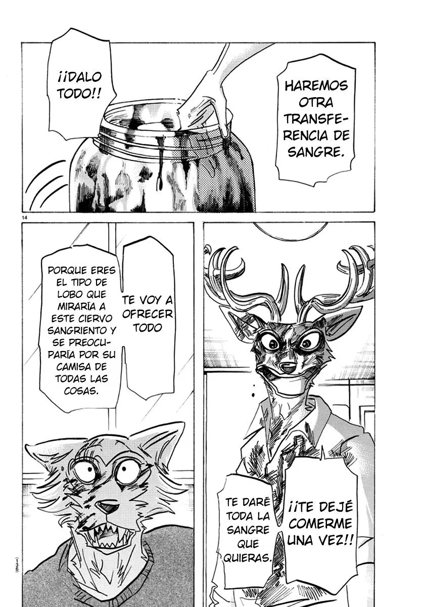 Beastars capítulo 175 página 14