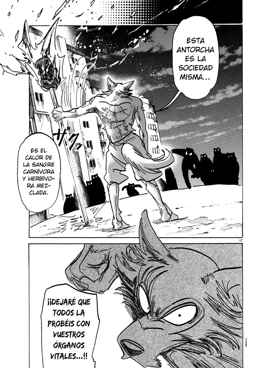 Beastars capítulo 175 página 17