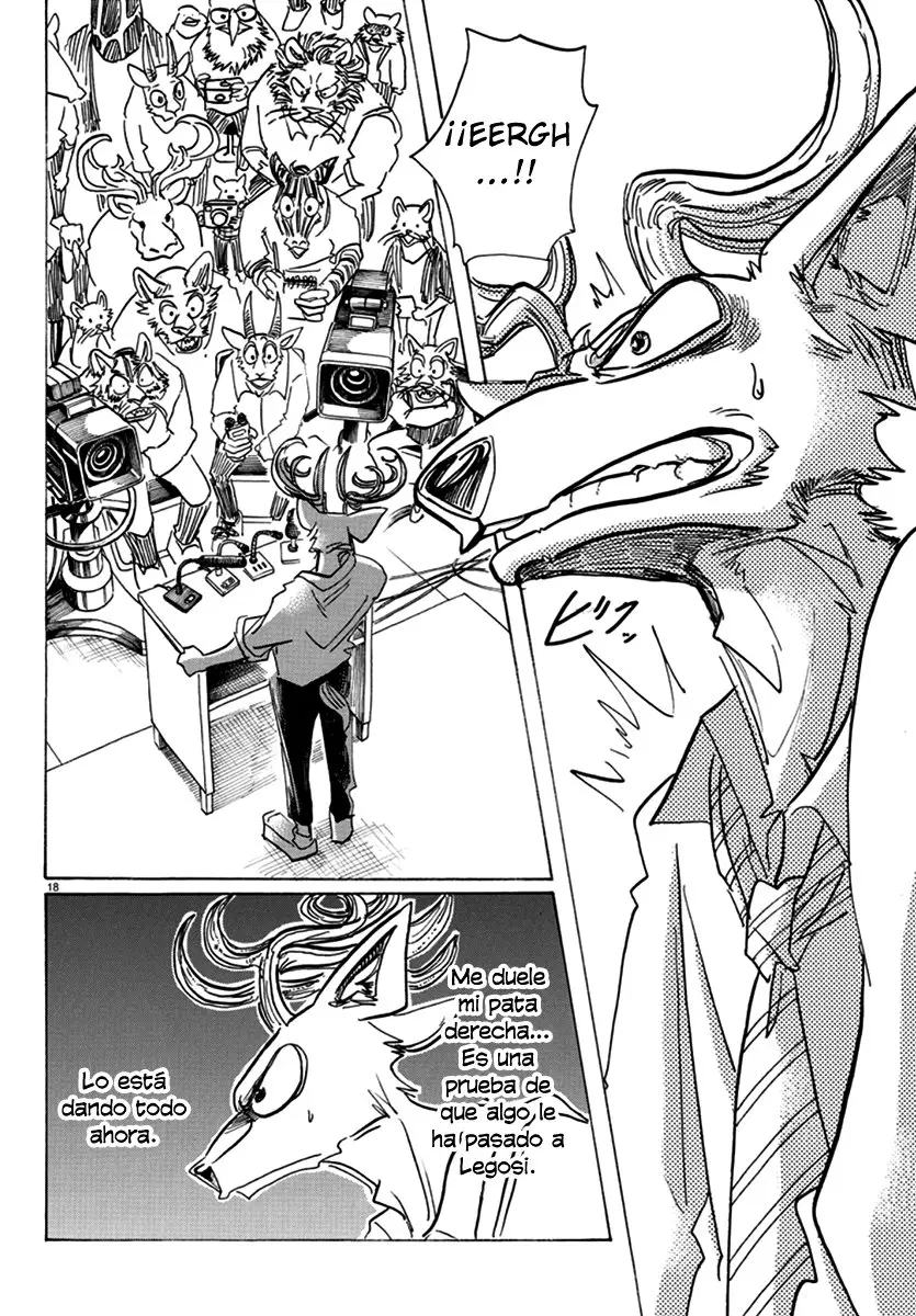Beastars capítulo 175 página 18