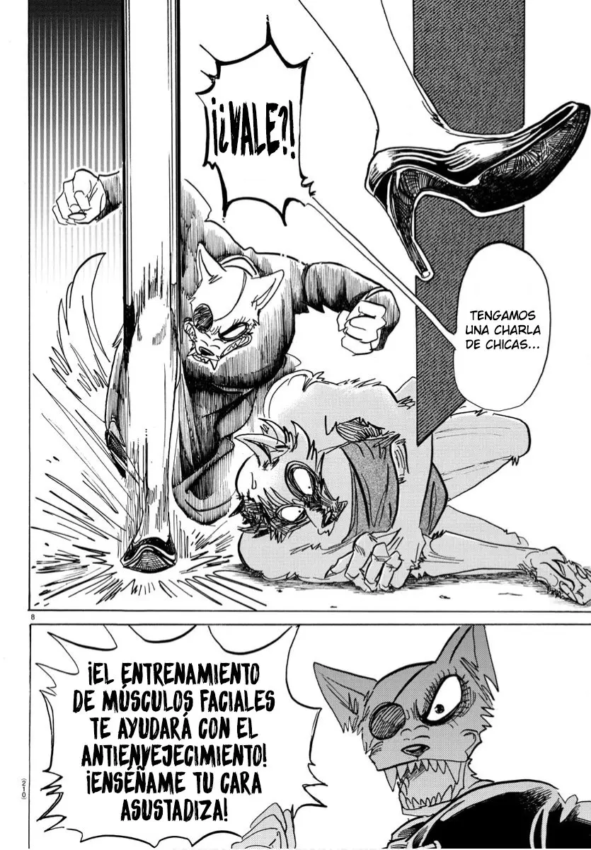 Beastars capítulo 180 página 8