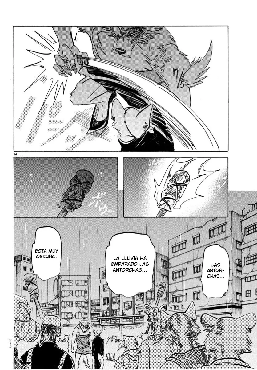 Beastars capítulo 180 página 14
