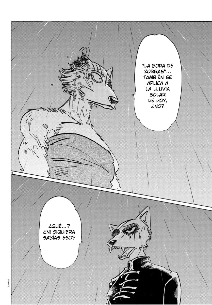 Beastars capítulo 180 página 16