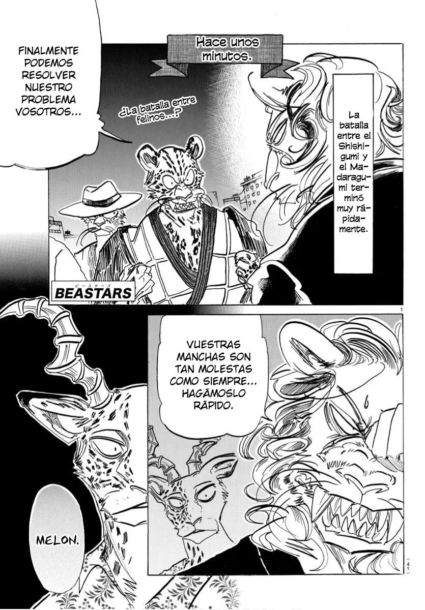 Beastars capítulo 181 página 3