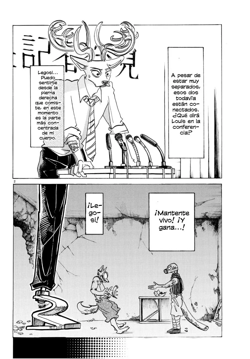 Beastars capítulo 182 página 4