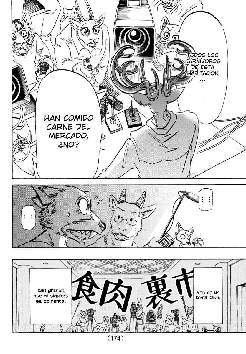Beastars capítulo 182 página 8