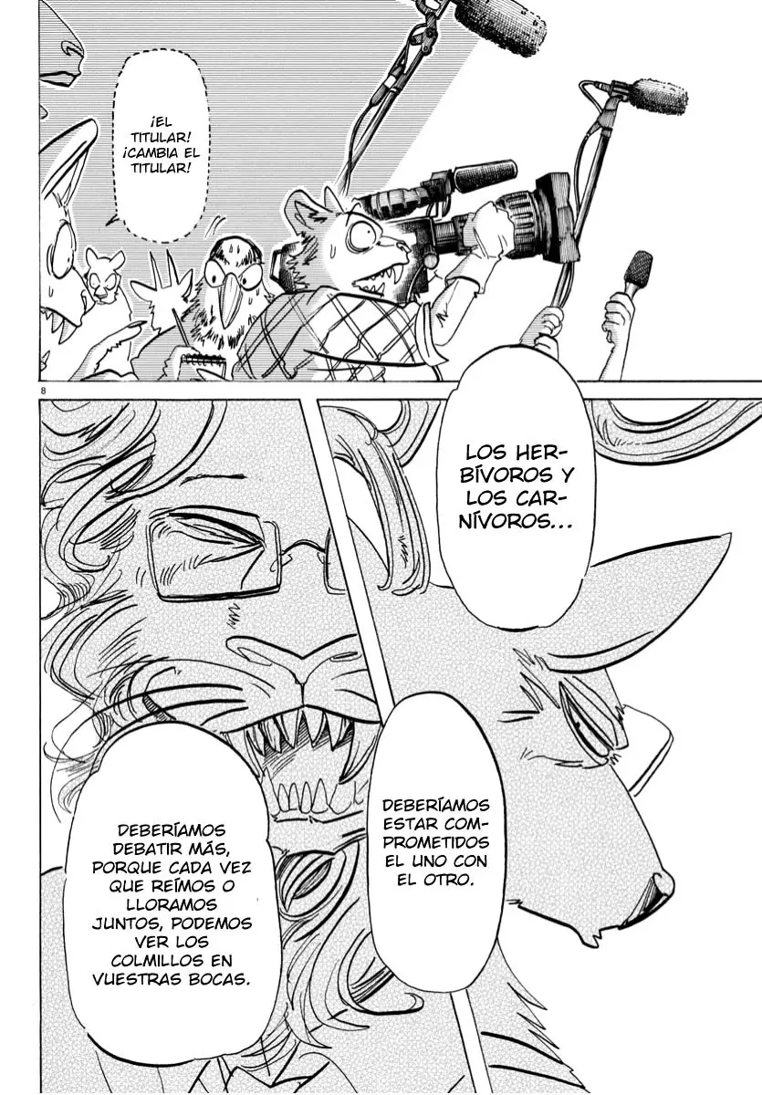 Beastars capítulo 182 página 10