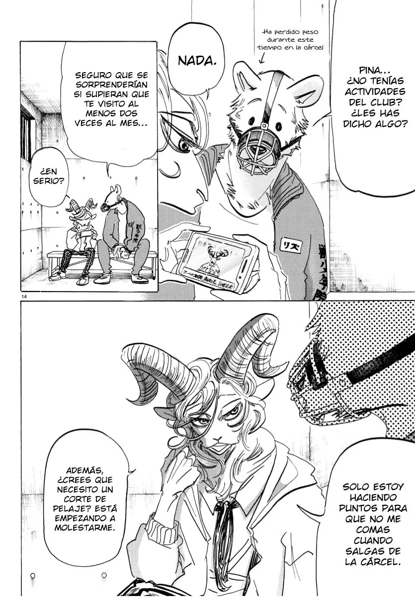 Beastars capítulo 182 página 15