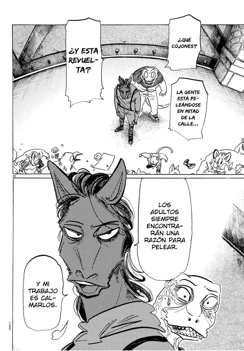 Beastars capítulo 182 página 20