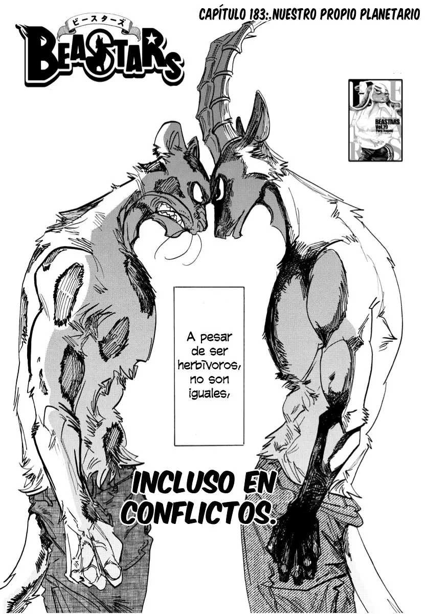 Beastars capítulo 183 página 3