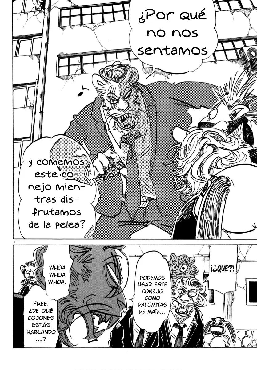 Beastars capítulo 185 página 8