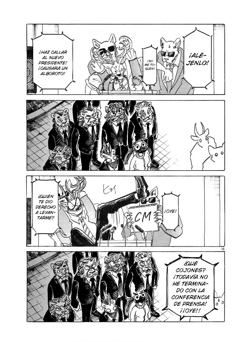 Beastars capítulo 185 página 15
