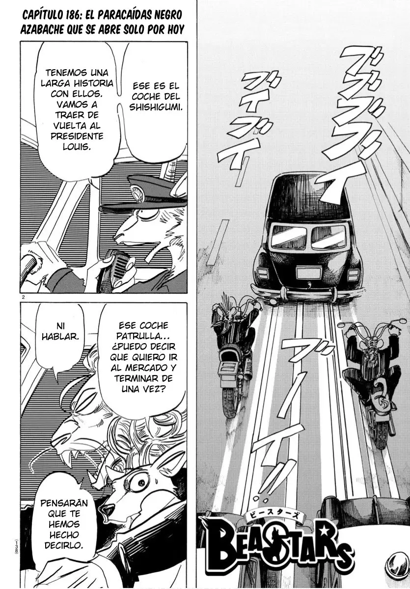 Beastars capítulo 186 página 4