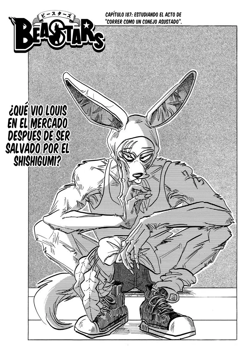 Beastars capítulo 187 página 3