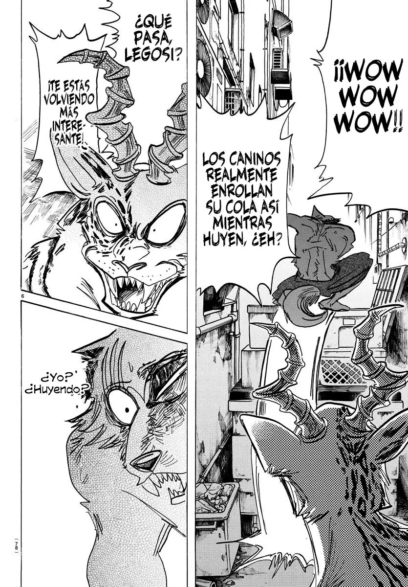 Beastars capítulo 187 página 8