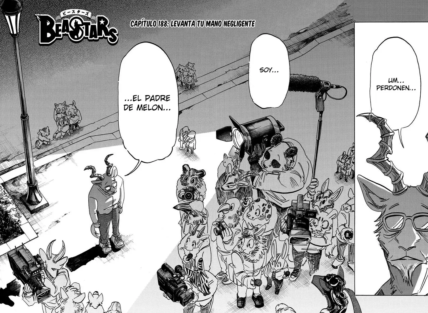 Beastars capítulo 188 página 4