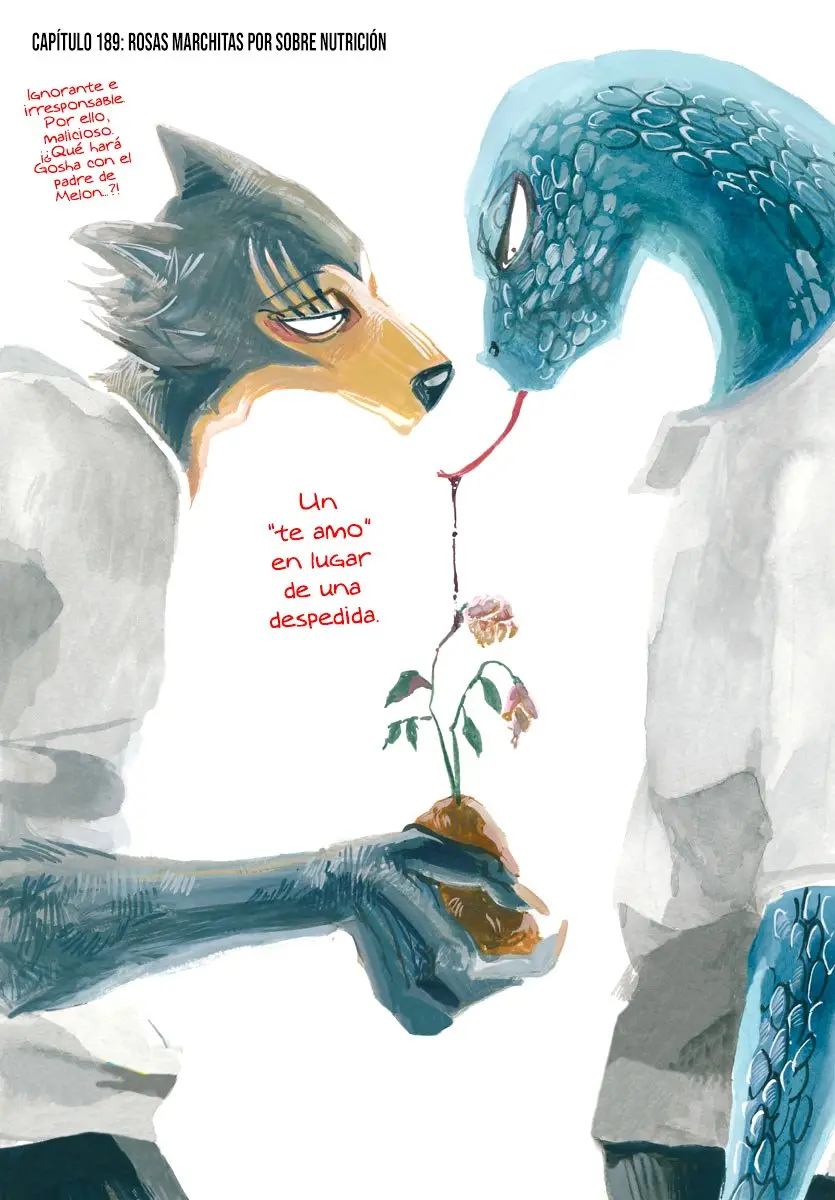 Beastars capítulo 189 página 3