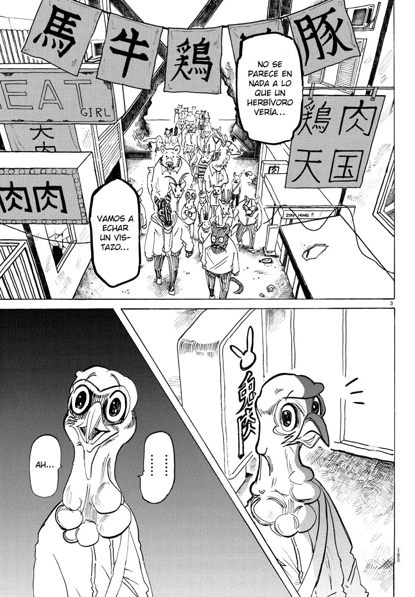 Beastars capítulo 190 página 5