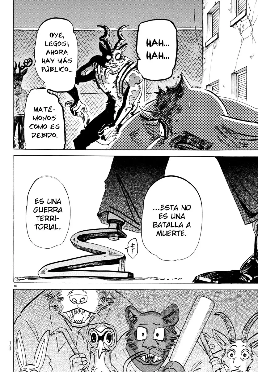 Beastars capítulo 190 página 17