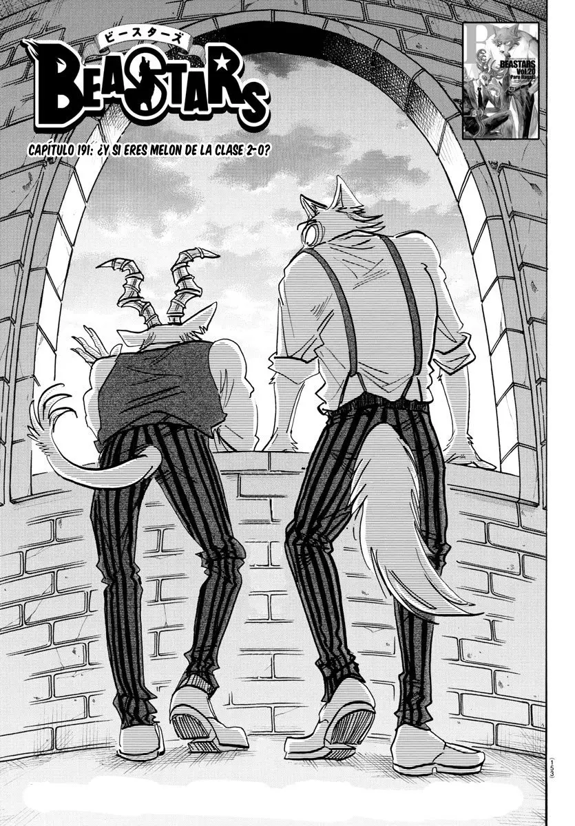 Beastars capítulo 191 página 3