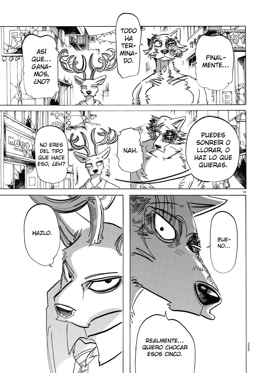 Beastars capítulo 192 página 15