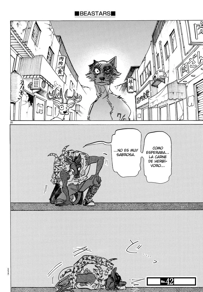 Beastars capítulo 192 página 20