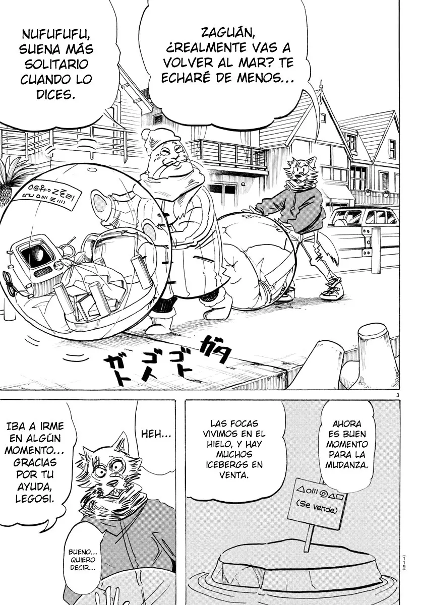 Beastars capítulo 193 página 5