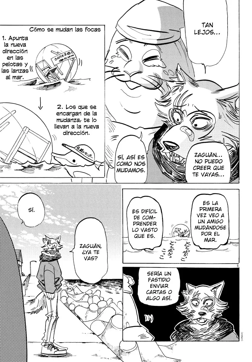 Beastars capítulo 193 página 7