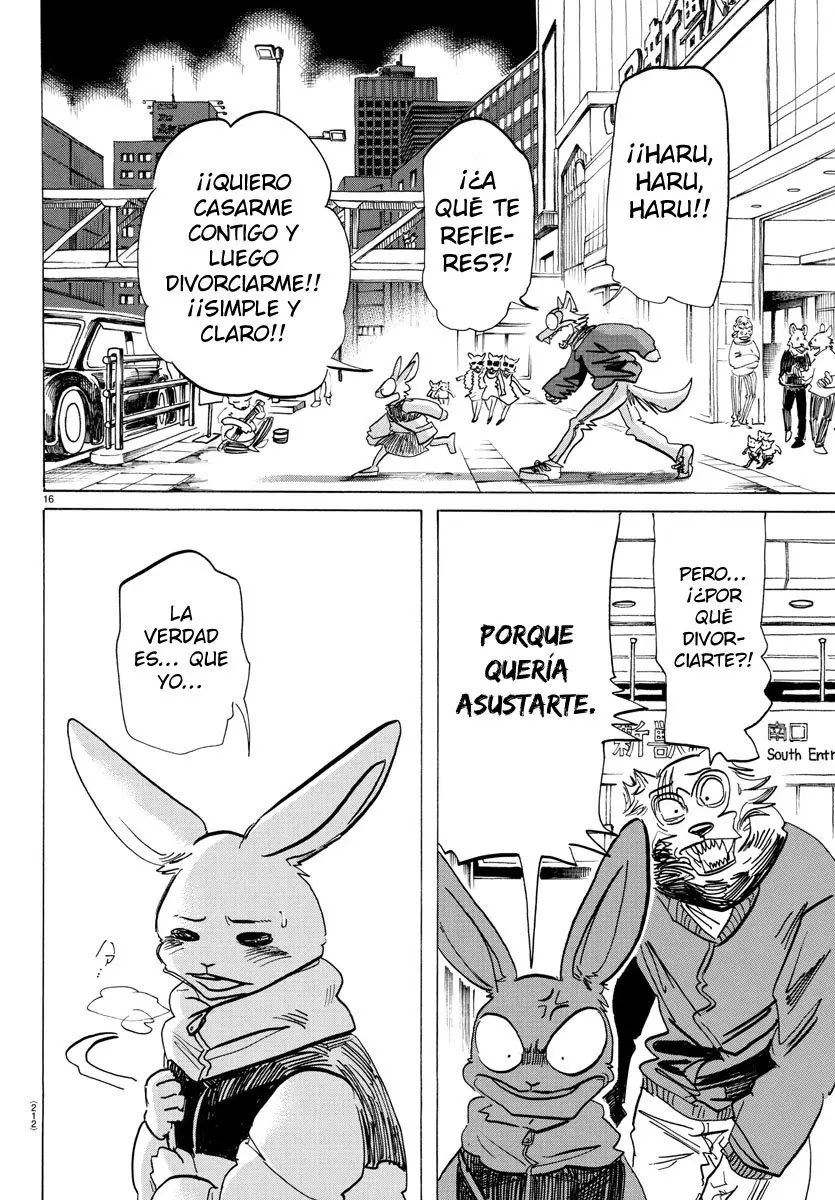 Beastars capítulo 195 página 18