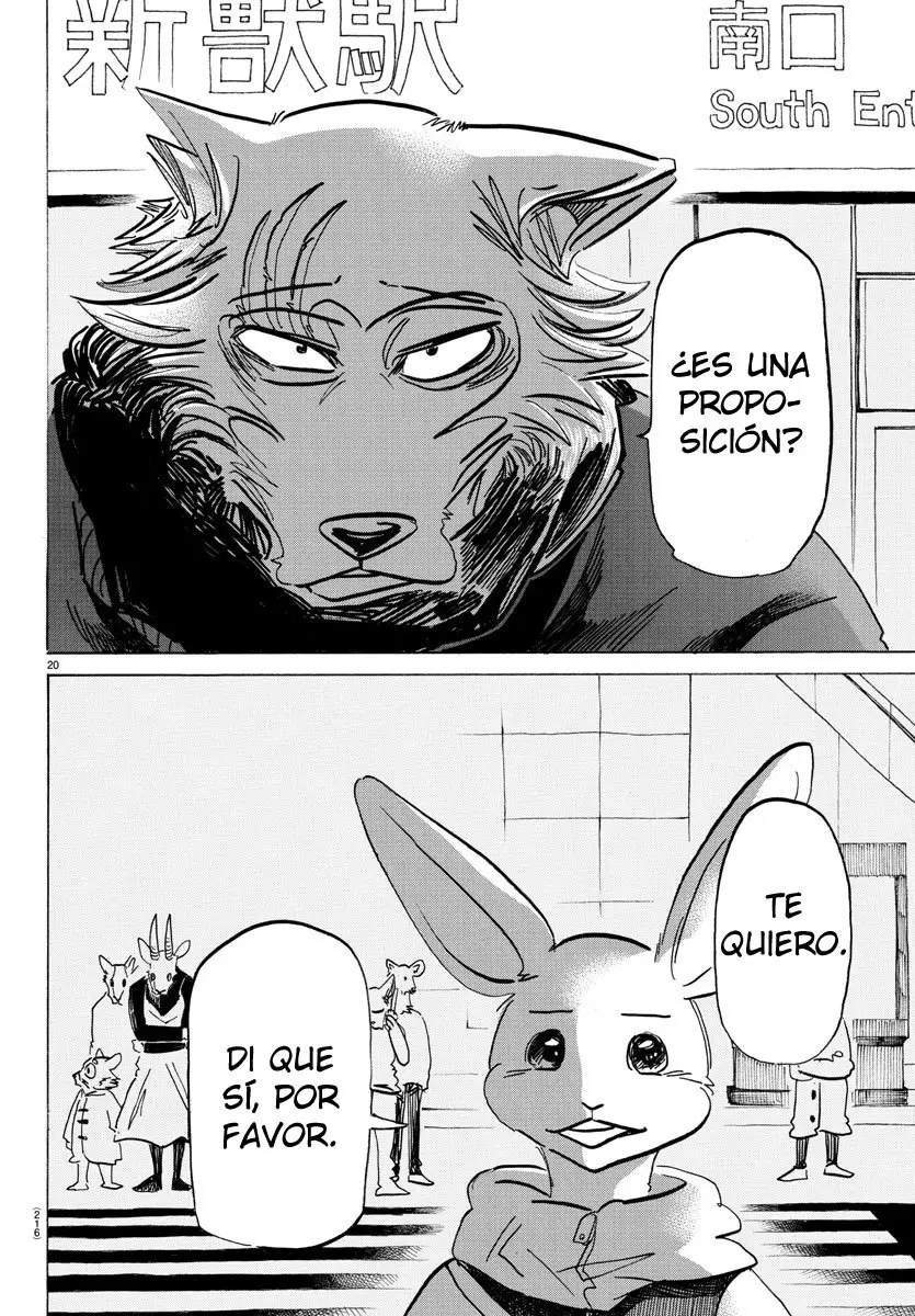 Beastars capítulo 195 página 21