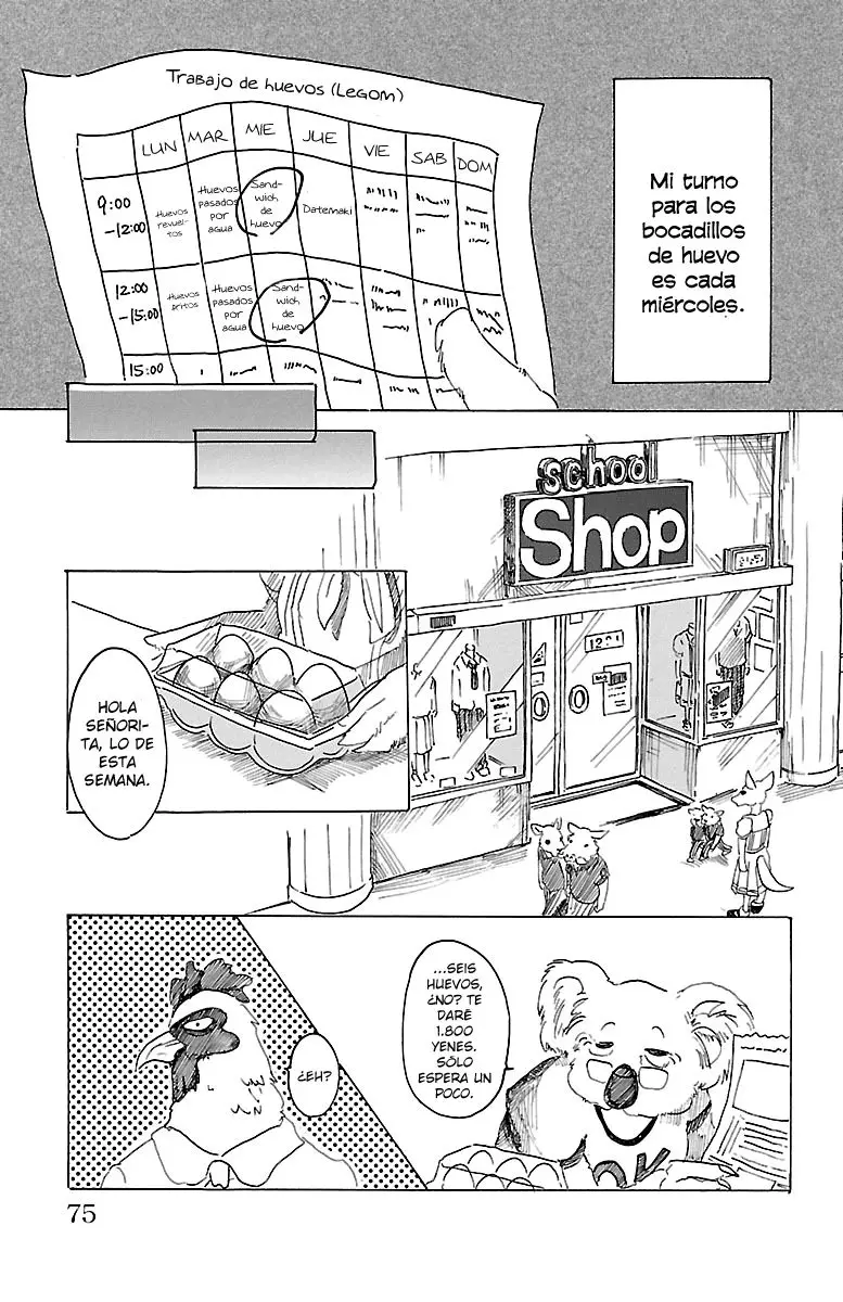 Beastars capítulo 20 página 8