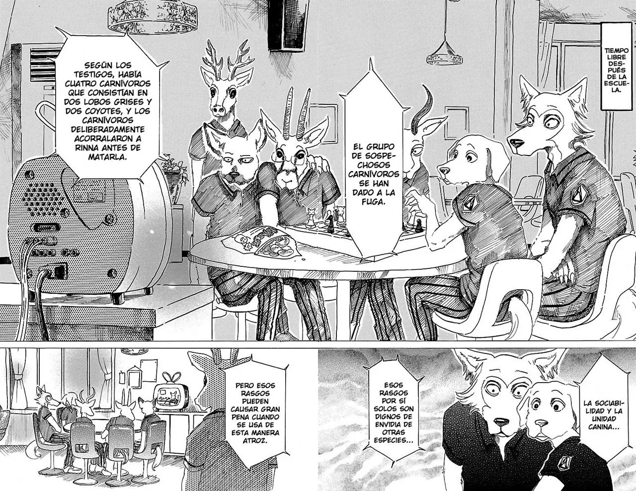 Beastars capítulo 21 página 3